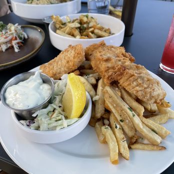 Row - Fish and chips - New American Near Me - Olympia, Washington Row - Fish and chips - New American Near Me - Olympia, Washington