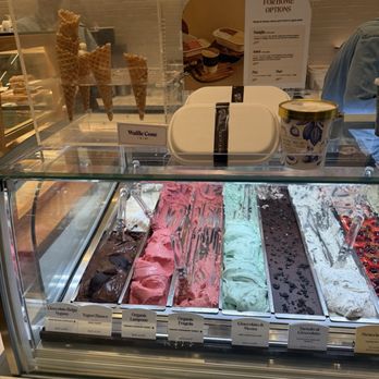Bacio Di Latte - Half the gelato case - Ice Cream & Frozen Yogurt Near Me - San Jose, California