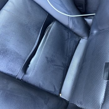 Sophies' Seat Design - The seat which was torn again after having it repaired at the shop - Auto Upholstery Near Me - Los Angeles, California Sophies' Seat Design - The seat which was torn again after having it repaired at the shop - Auto Upholstery Near Me - Los Angeles, California