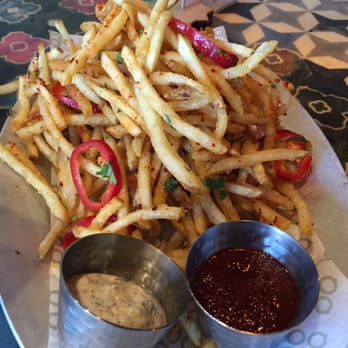Mamnoon - Amazing shoestring fries! - Lebanese Near Me - Seattle, Washington