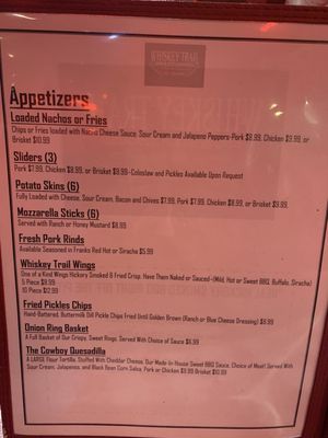 Menu photo 3 Whiskey Trail BBQ & Steakhouse Tullahoma, TN Menu photo 3 Whiskey Trail BBQ & Steakhouse Tullahoma, TN