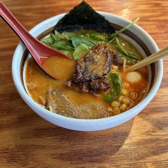 Ramen Parlor - Lobster miso ramen level 2 spicy - Ramen Near Me - San Mateo, California Ramen Parlor - Lobster miso ramen level 2 spicy - Ramen Near Me - San Mateo, California