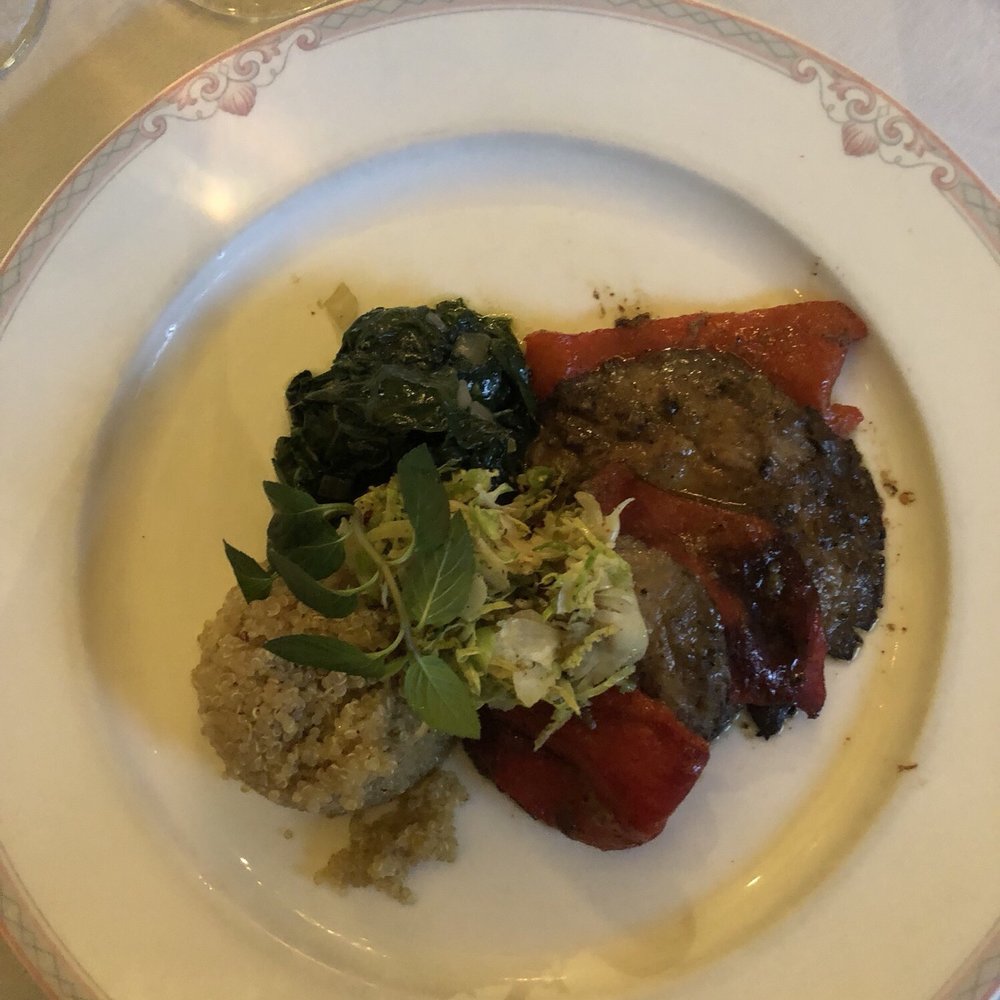 La Truffe Sauvage - Chef special vegan dish featuring portobello mushrooms. - French Near Me - Lake Charles, Louisiana La Truffe Sauvage - Chef special vegan dish featuring portobello mushrooms. - French Near Me - Lake Charles, Louisiana