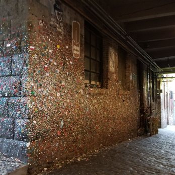 The Gum Wall - Local Flavor Near Me - Seattle, Washington The Gum Wall - Local Flavor Near Me - Seattle, Washington