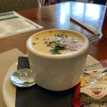 Julep Kitchen & Bar - Cup of Cream of Crab with Sweet Corn - Barbeque Near Me - Annapolis, Maryland