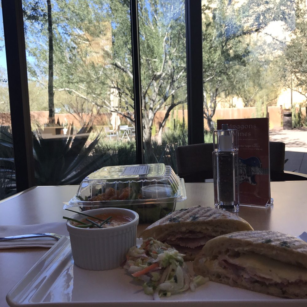 Nice view to go with delicious food.