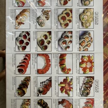 DelSushi - Menu - Sushi Bars Near Me - La Jolla, California