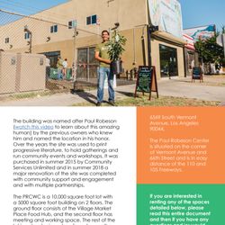 Paul Robeson Community Wellness Center