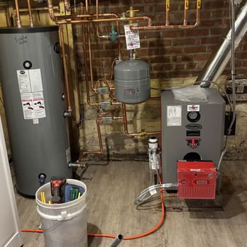 PCD Heating - New boiler with water heater - Heating & Air Conditioning/HVAC Near Me - Cortlandt Manor, New York