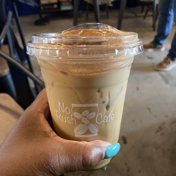 No Rush Cafe - Honey Bee Latte - Coffee & Tea Near Me - Freeport, New York
