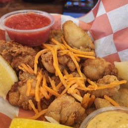 Fried oysters