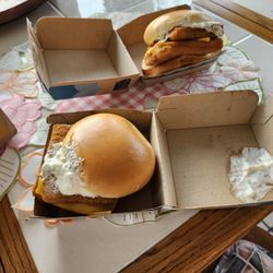 McDonald's - Double fish fillet sandwiches