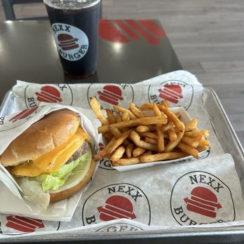 Nexx Burger - Double cheeseburger combo! - Burgers Near Me - Orange, California Nexx Burger - Double cheeseburger combo! - Burgers Near Me - Orange, California