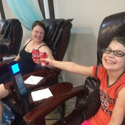 J Nails and Spa - Mother daughter pedicure time!