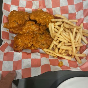 The Social - Zesty buffalo boneless tenders and fries. - Pasta Shops Near Me - North Providence, Rhode Island The Social - Zesty buffalo boneless tenders and fries. - Pasta Shops Near Me - North Providence, Rhode Island