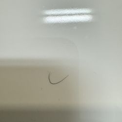You can see how badly bent bakwards the lashes are