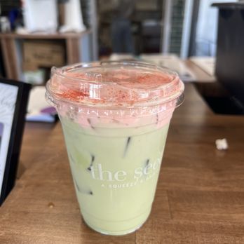 the seed. - Jupiter - Strawberries & cream matcha - Juice Bars & Smoothies Near Me - Jupiter, Florida