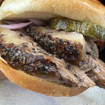 All The Kings Men - Brisket sandwich - Barbeque Near Me - Bryan, Texas