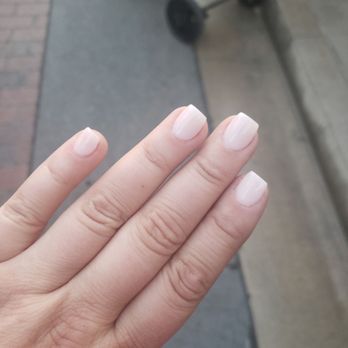 D'Vine Nails Spa - Bet you can't tell which one she fixed and saved my natural nail. - Nail Salons Near Me - Anaheim, California D'Vine Nails Spa - Bet you can't tell which one she fixed and saved my natural nail. - Nail Salons Near Me - Anaheim, California