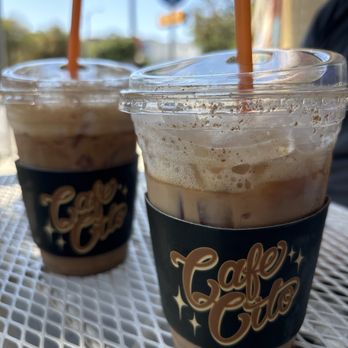 Cafe Cito - El Catrin iced latte. One with whole milk and another with the original oat milk. Delish! - Coffee & Tea Near Me - Santa Ana, California Cafe Cito - El Catrin iced latte. One with whole milk and another with the original oat milk. Delish! - Coffee & Tea Near Me - Santa Ana, California