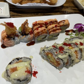 Sushi Republic - Carribean and dragon rolls - Sushi Bars Near Me - New Hyde Park, New York Sushi Republic - Carribean and dragon rolls - Sushi Bars Near Me - New Hyde Park, New York