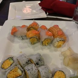 Yum Yum Roll and Spicy Crab Roll Yum Yum Roll and Spicy Crab Roll