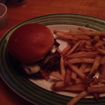 Applebee's Grill + Bar - Mystery Burger with yummy fries.... - American Near Me - Orange City, Florida