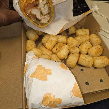 Sneakybird - Chicken wrap and tots - Chicken Shop Near Me - Phoenix, Arizona