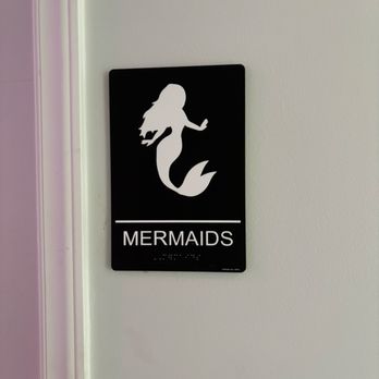Tiki Brewing - Best restroom sign ever - Breweries Near Me - Cary, North Carolina