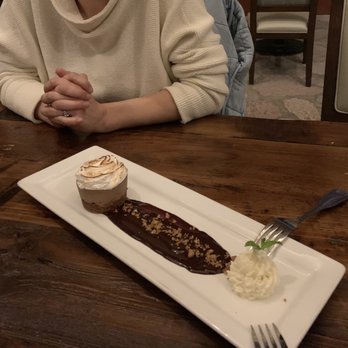 Nakoma Resort & Dining - Beautiful dessert - and on the house to honor the evening being a Birthday - New American Near Me - Clio, California Nakoma Resort & Dining - Beautiful dessert - and on the house to honor the evening being a Birthday - New American Near Me - Clio, California