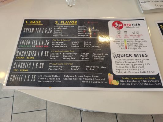 Menu photo 2 Koi Cha Houston, TX Menu photo 2 Koi Cha Houston, TX