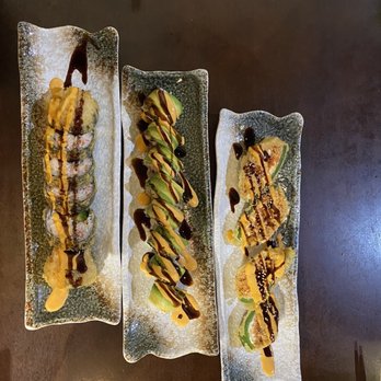 Sawa Sushi - three different types of sushi - Sushi Bars Near Me - La Quinta, California Sawa Sushi - three different types of sushi - Sushi Bars Near Me - La Quinta, California