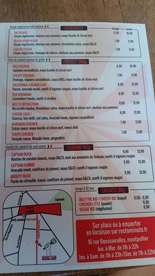 Menu photo 1 Grand Slam Burger Montpellier, 34