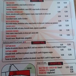 Grand Slam Burger - Les burgers