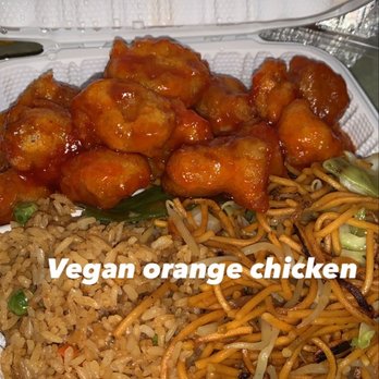 Pots n' Woks - Vegan orange chicken - Chinese Near Me - Whittier, California