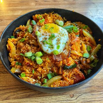 Moon's Korean Kitchen - Kimchi Spam Rice Bowl - Korean Near Me - Kyburz, California