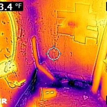ACE Restoration Services - Infrared photo- water damage - Damage Restoration Near Me - Orlando, Florida ACE Restoration Services - Infrared photo- water damage - Damage Restoration Near Me - Orlando, Florida