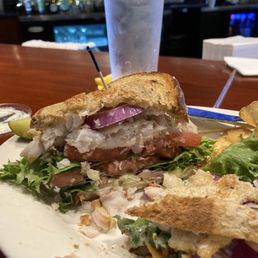 Low Country Ruben - Grouper, Swiss, lettuce, tomato, and onion if you are alone or want to be. Low Country Ruben - Grouper, Swiss, lettuce, tomato, and onion if you are alone or want to be.