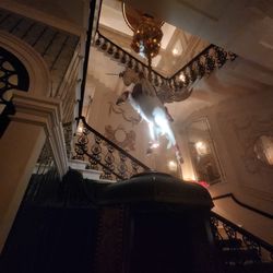Annabel's - Celebrating my actual Birthday in London at one of the most exclusive clubs in London, Annabel's ! The central staircase !