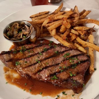 39 Rue de Jean - Steak & Frites 12 Oz Ny Strip - French Near Me - Charleston, South Carolina