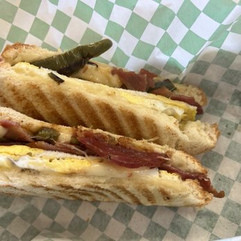 Ojs Cafe - Jalapeño egg panini - Sandwiches Near Me - Moreno Valley, California