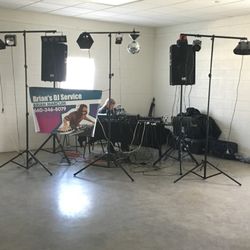 Brian's DJ Service - Was set up for a friends wedding in pilot grove mo