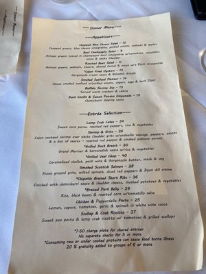 Menu photo 2 Sunset Grille Hilton Head Island, SC Menu photo 2 Sunset Grille Hilton Head Island, SC