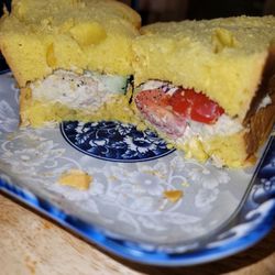 Esmeraldo Bakery - Homemade Tuna sandwich on egg bread