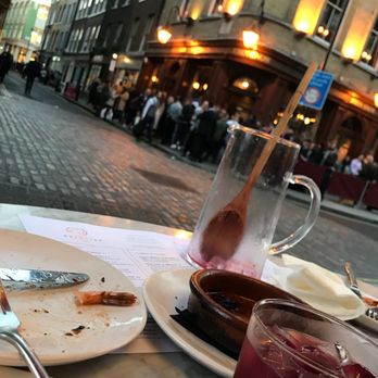 Tapas Brindisa - Happy post meal views. More sangria, anyone? - Spanish Near Me - London, XGL Tapas Brindisa - Happy post meal views. More sangria, anyone? - Spanish Near Me - London, XGL
