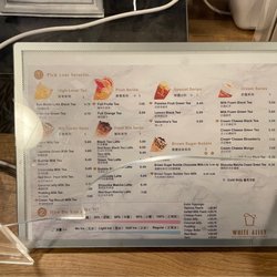 Hard to see menu