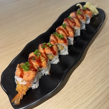 Domo Cafe Pearl Kai - spicy tempura roll - Sushi Bars Near Me - Aiea, Hawaii Domo Cafe Pearl Kai - spicy tempura roll - Sushi Bars Near Me - Aiea, Hawaii