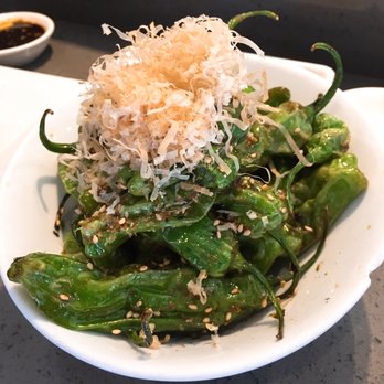 Sushi On Fire - Shishito Peppers - Sushi Bars Near Me - Long Beach, California Sushi On Fire - Shishito Peppers - Sushi Bars Near Me - Long Beach, California