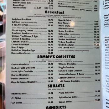 Sammy's Restaurant - Menu 2 - Salad Near Me - Sacramento, California Sammy's Restaurant - Menu 2 - Salad Near Me - Sacramento, California