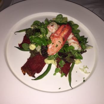 Gary Danko - Lobster Salad with Avocado, Roasted Tomatoes, Artichokes, etc. - New American Near Me - San Francisco, California